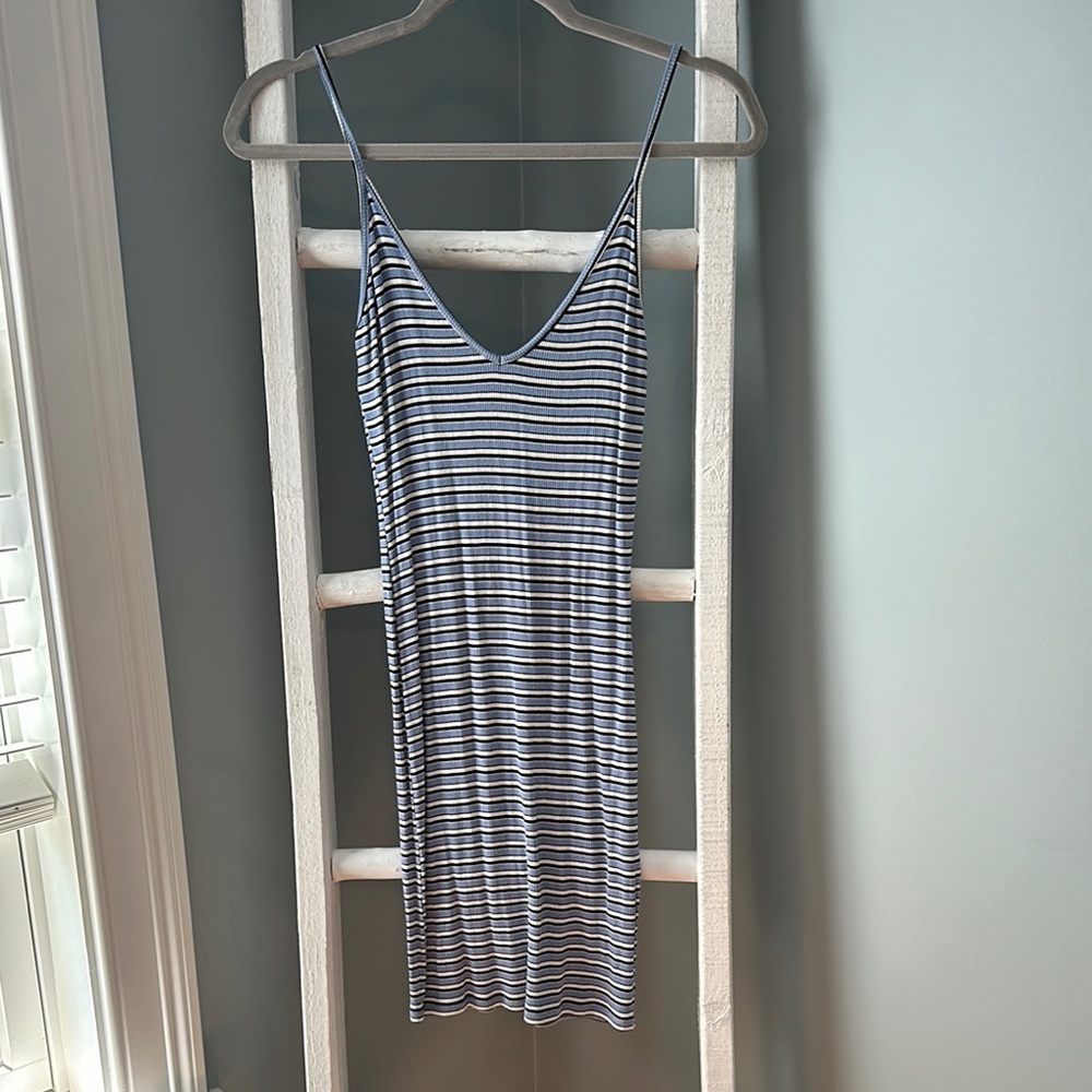 Forever 21 Striped Slip Dress